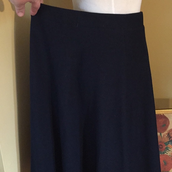 TALBOTS Size 12W STRETCHY Soft Textured Skater Aline Flounce Pull-On $89 NEW - Picture 10 of 12